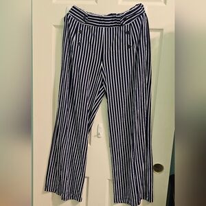 Striped Flare Pants